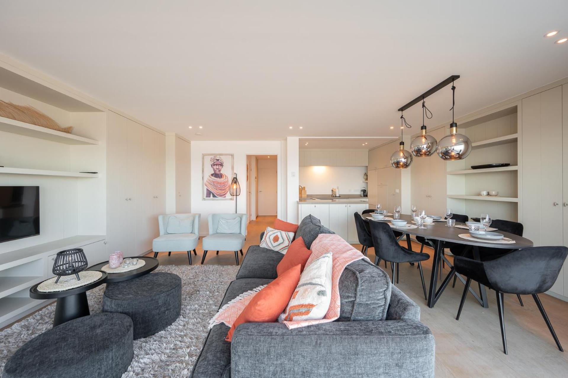 7E Verdiep Appartement Op De Zeedijk In Knokke Voor Max 6 Personen Dış mekan fotoğraf