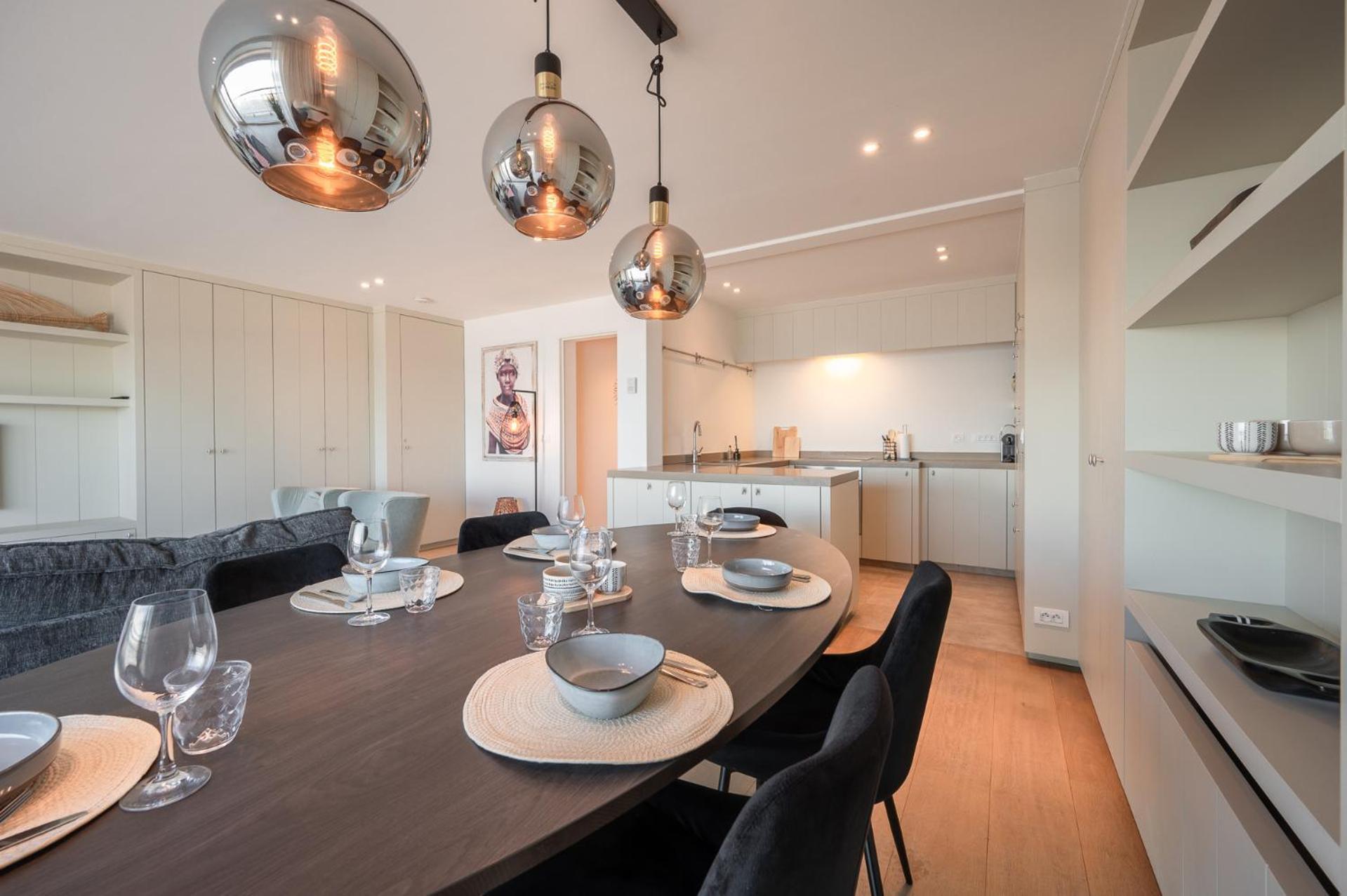 7E Verdiep Appartement Op De Zeedijk In Knokke Voor Max 6 Personen Dış mekan fotoğraf