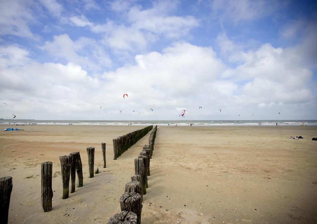 7E Verdiep Appartement Op De Zeedijk In Knokke Voor Max 6 Personen Dış mekan fotoğraf
